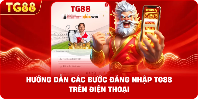 Hướng dẫn các bước đăng nhập TG88 trên điện thoại