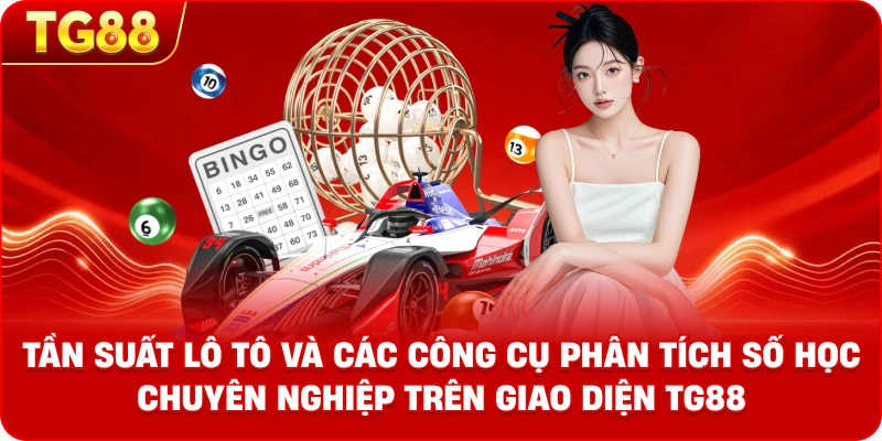 Biểu đồ thống kê tần suất lô tô và các công cụ phân tích số học chuyên nghiệp trên giao diện TG88